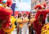 Dàn hoa hậu tham quan mua sắm tại đại lộ shophouse NovaWorld Ho Tram