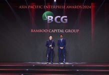 Tập đoàn Bamboo Capital (BCG) được vinh danh tại giải thưởng Doanh nghiệp xuất sắc châu Á 2024
