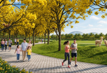 An cư ở Vinhomes Sài Gòn Park: Sự an tâm bắt đầu từ cốt đất cao 5-10 m, không lo ngập úng