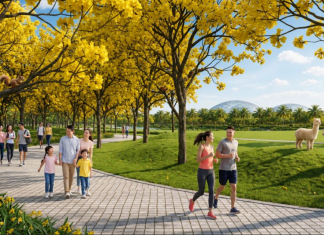 An cư ở Vinhomes Sài Gòn Park: Sự an tâm bắt đầu từ cốt đất cao 5-10 m, không lo ngập úng